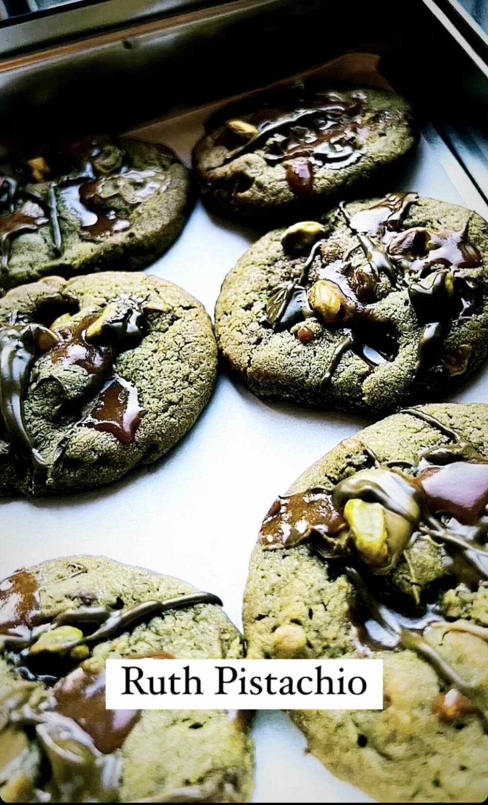Cookies Ruth pistachio